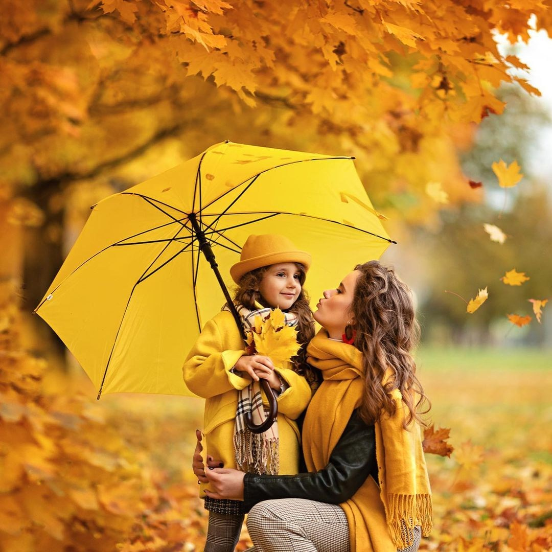 Мама с детьми