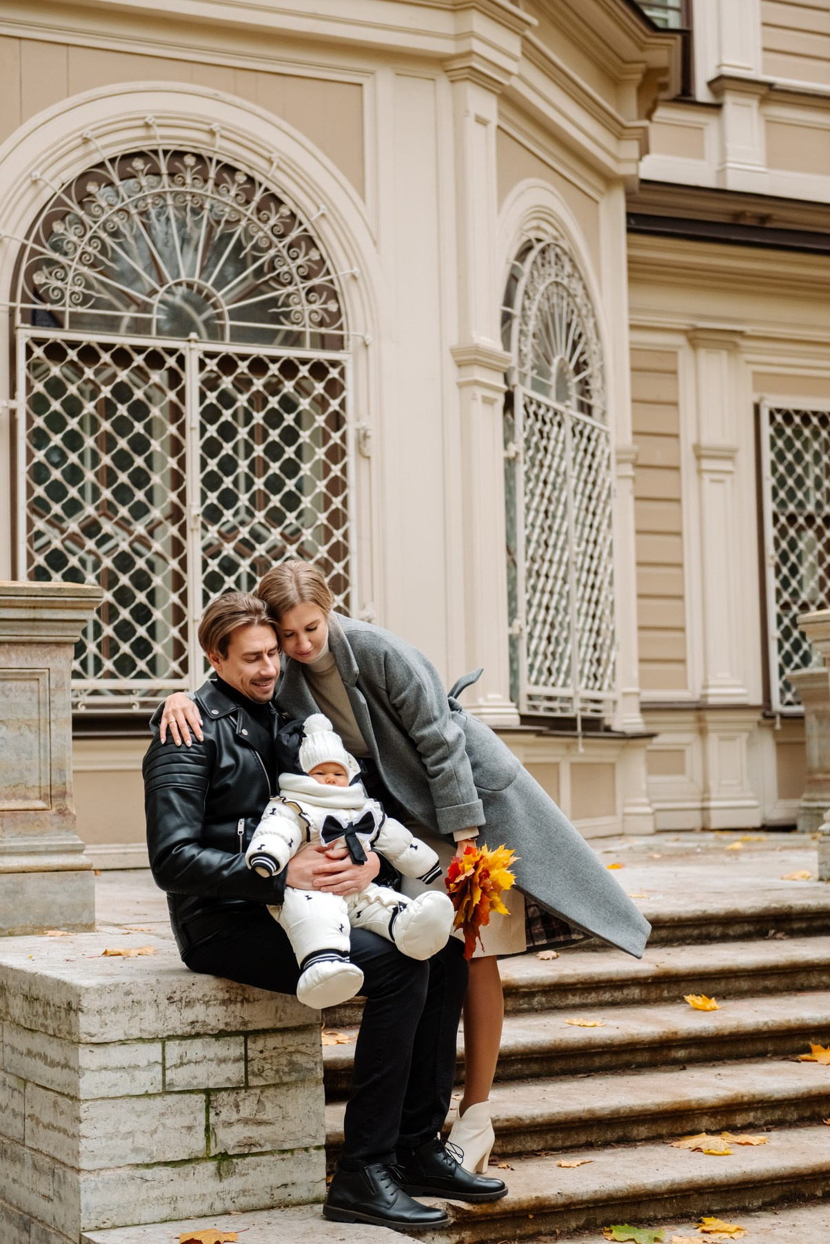 Осенняя фотосессия в Питере в Лопухинском саду. Свадебный и сеейный фотограф в Санкт-Петербурге Елена Худякова