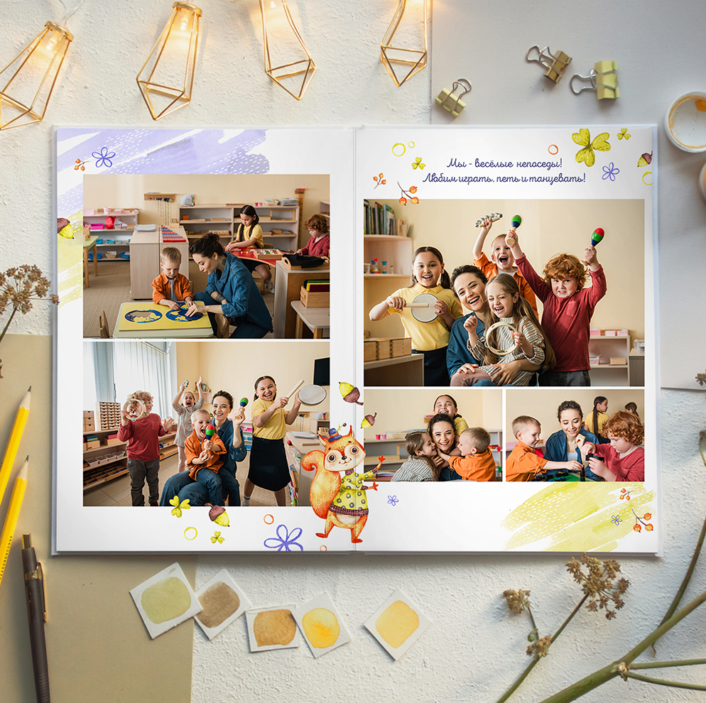 Фотоальбомы для детских садов. Семейный фотограф в Краснодаре