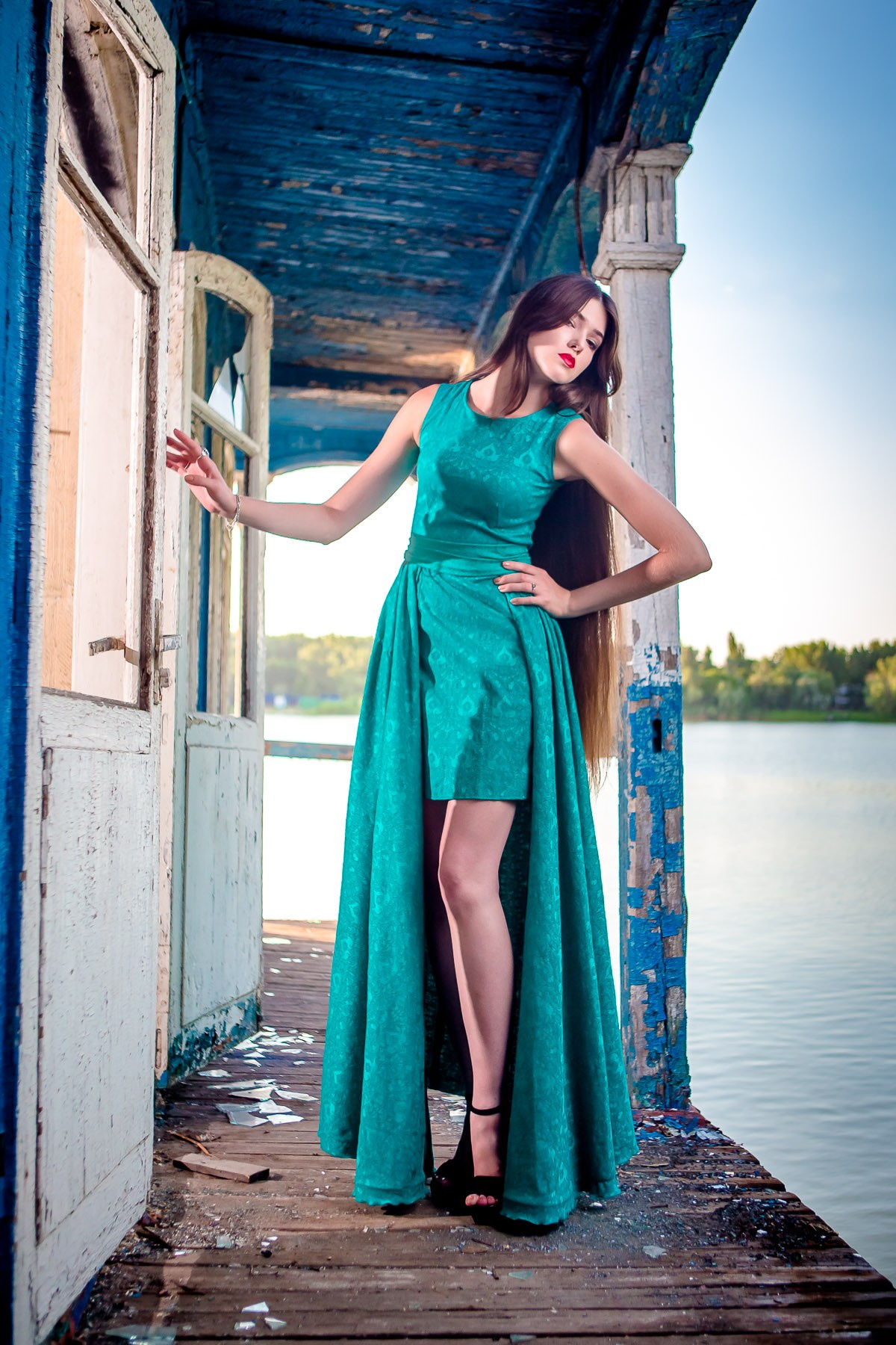 Съемка для модельного агентства «VUV Models». Максим Матвийченко и Виктория Басова профессионалы своего дела