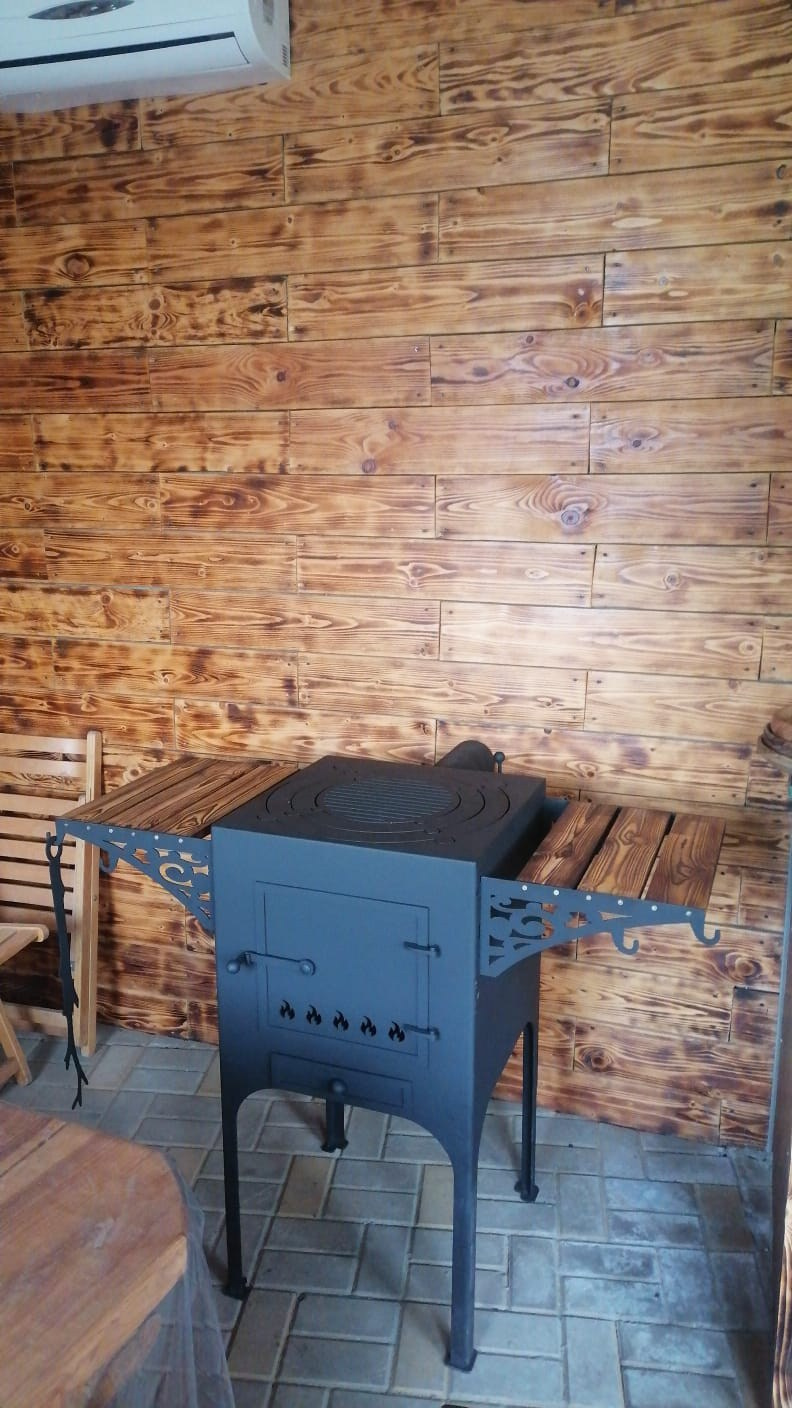 Печь под казан. Купить / заказать мангал для дома в Краснодаре от производителя «Мангал Мастер»