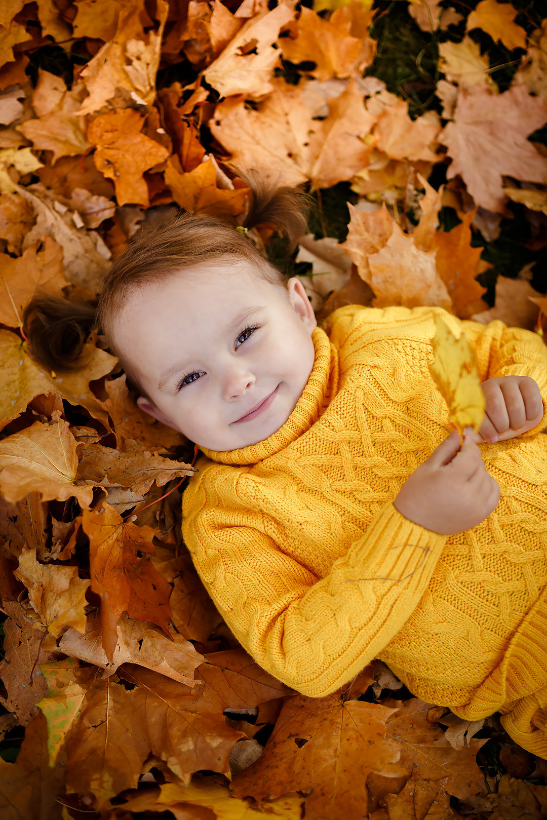 Осенняя фотосессия Марины и Кати. Детский и семейный фотограф в Санкт-Петербурге Елена Блонова