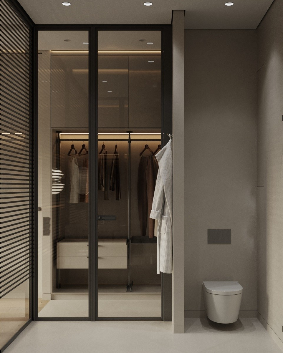 Приватная зона Клубный дом «West Garden». Интерьеры и архитекура