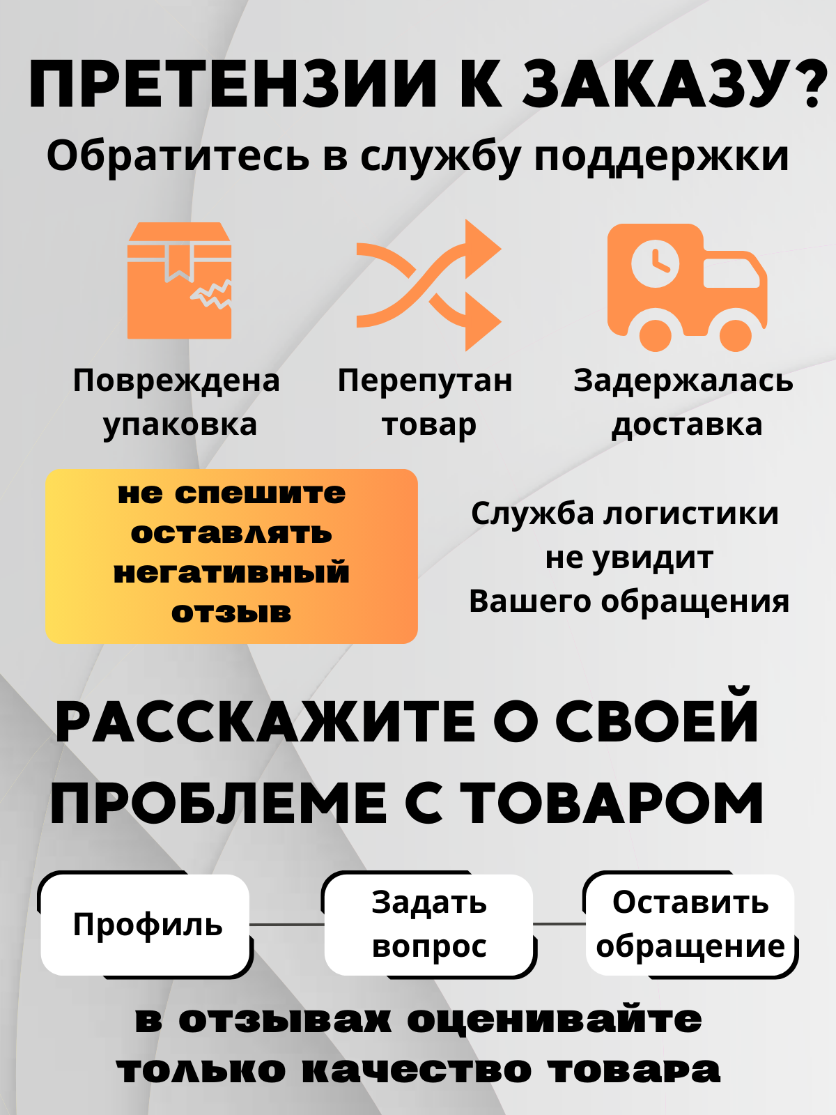 Инфографика. Фото для Маркетплейсов
