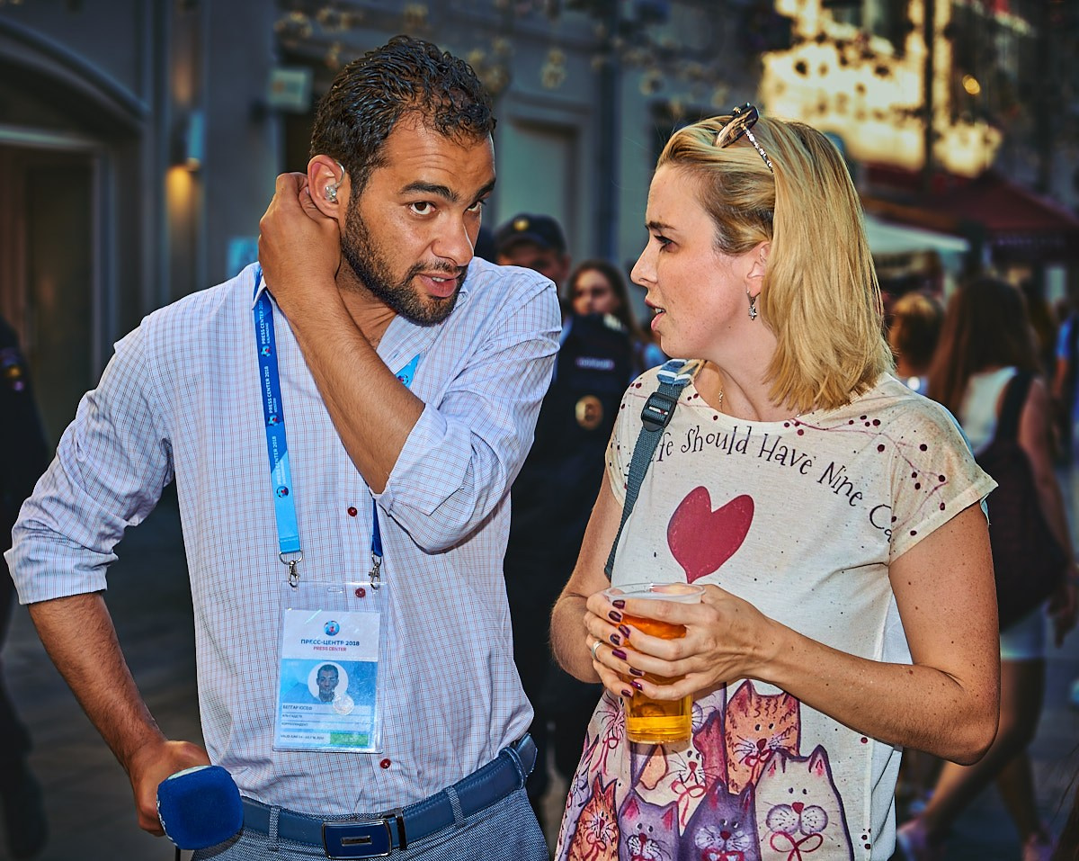 Уличный фотограф в Москве