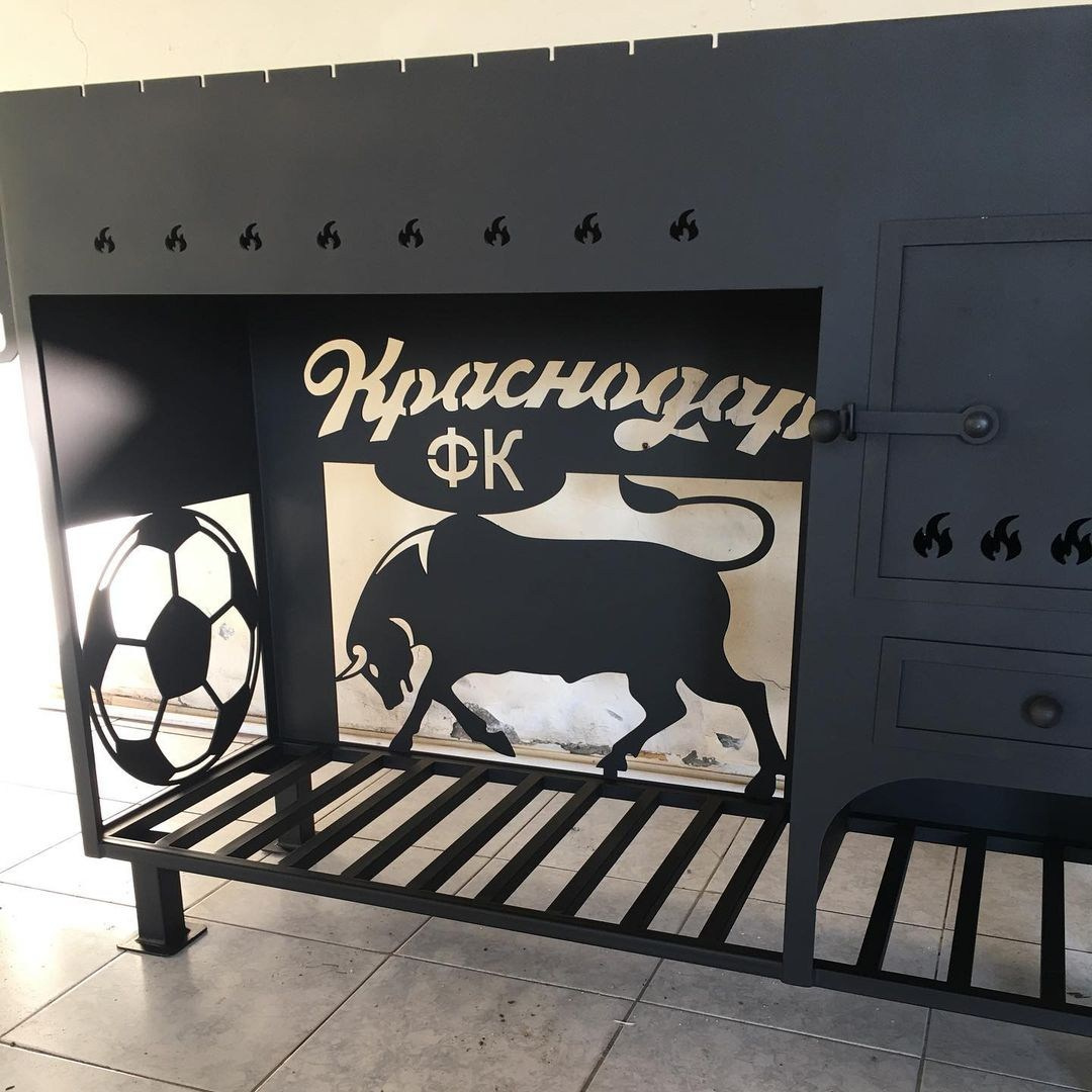 Мангалы с печью под казан. Купить / заказать мангал для дома в Краснодаре от производителя «Мангал Мастер»