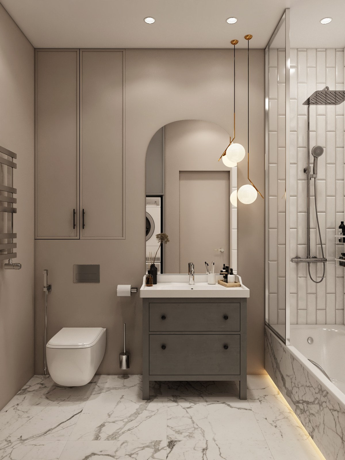 Квартира ЖК Садовый квартал, г. Владивосток. Дизайн-проекты жилых и общественных пространств во Владивостоке