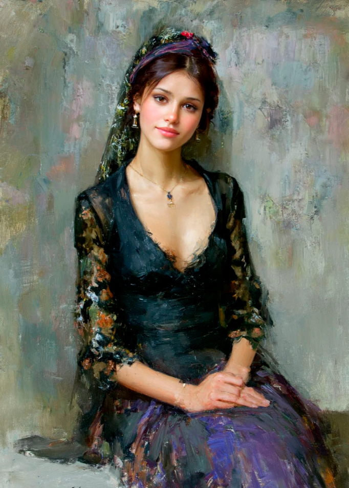 ПОРТРЕТ. Художник Дмитрий Рыжиков