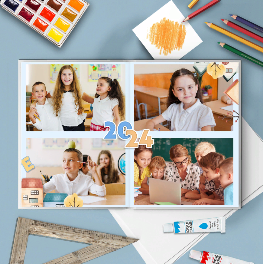 Домики. Выпускной альбом в Реутово для школ и детских садов