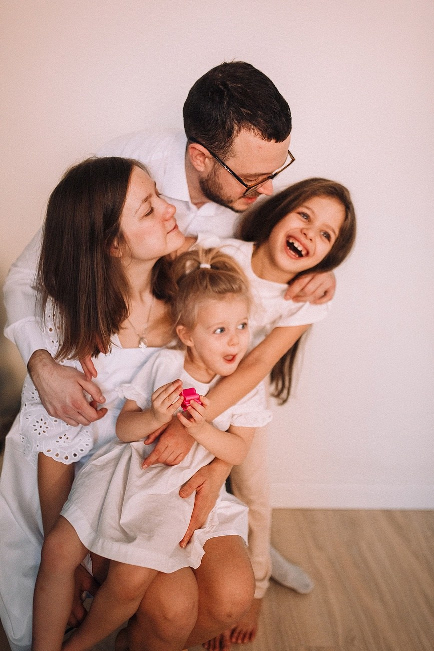 Домашняя рождественская. Свадебный и семейный фотограф Москва Екатерина Верижникова