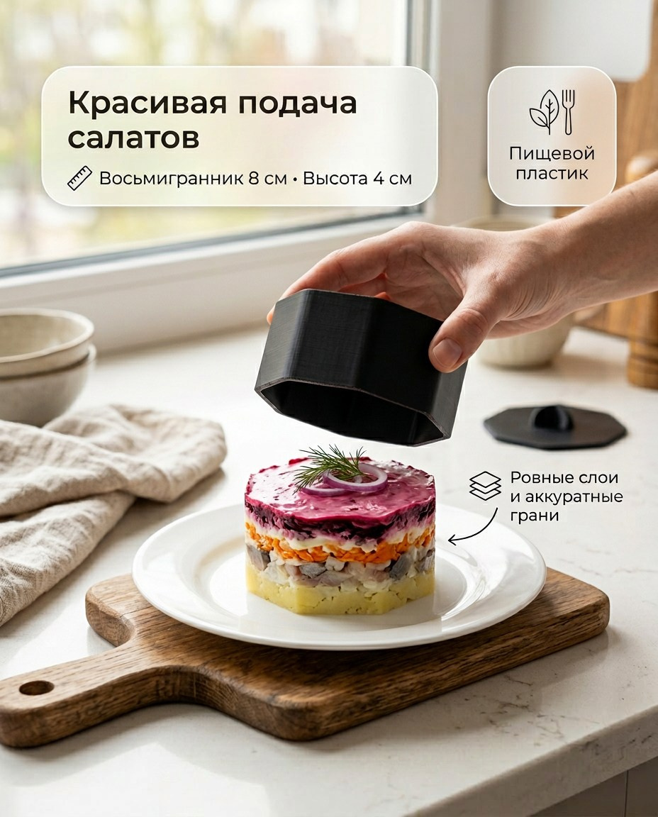 Пресс-форма. Фуд-фотограф в Санкт-Петербурге | Foodphotoschulz