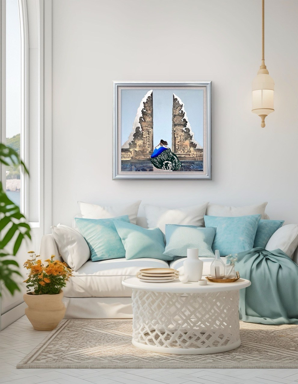 Серия «Волшебница Изумрудного Востока». Картины пейзаж