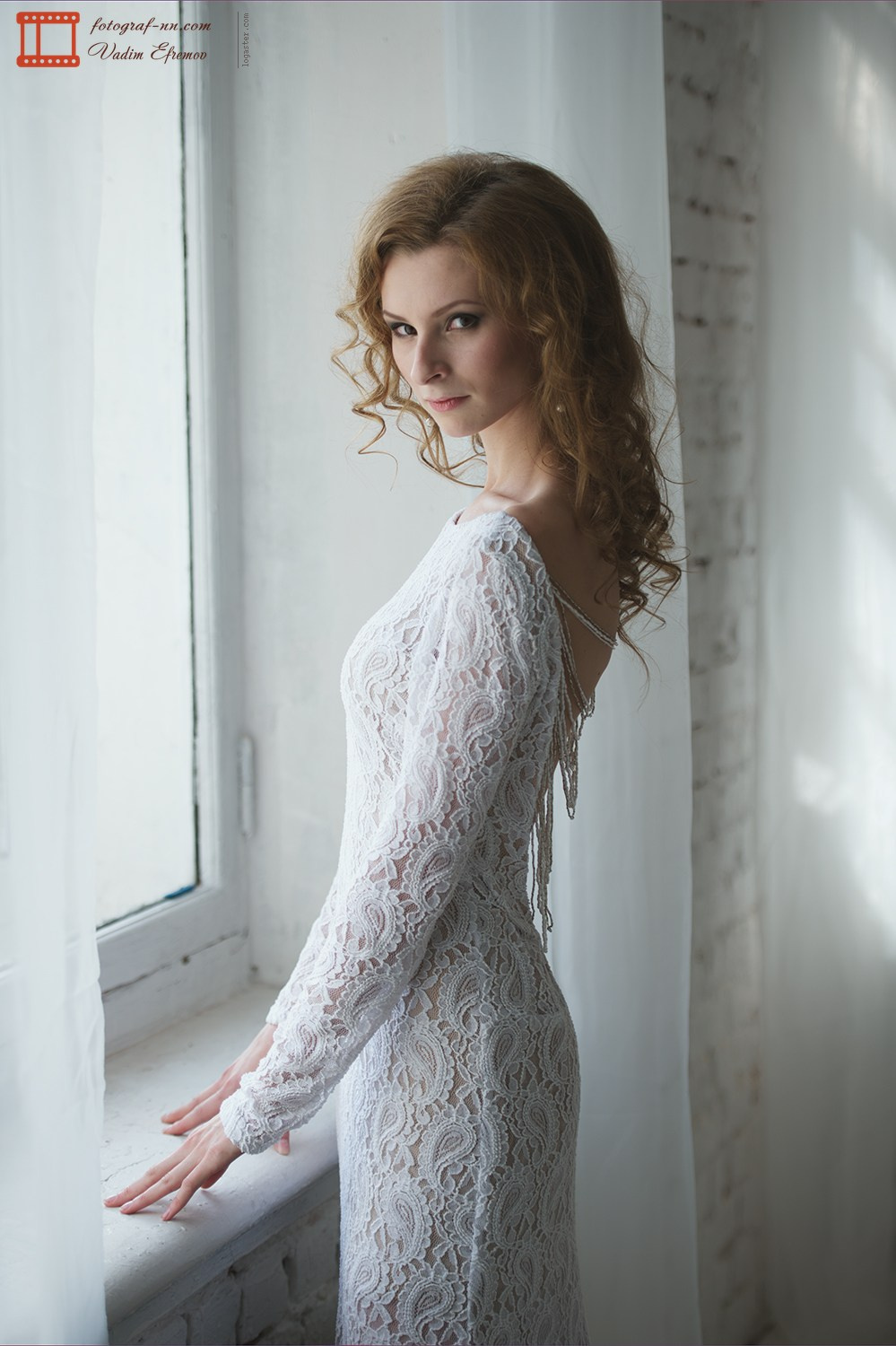 Съёмка свадебного красивого портрета невесты. Юля. Фотосессия в Нижнем Новгороде в фотостудии.
