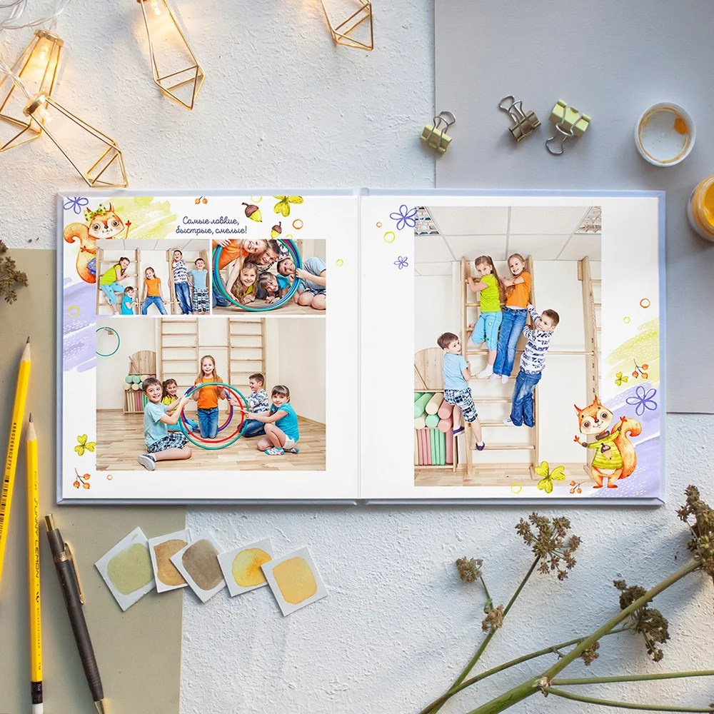 Дизайны фотокниг для детского сада. REPEYBOOK | Выпускные альбомы для детского сада и класса
