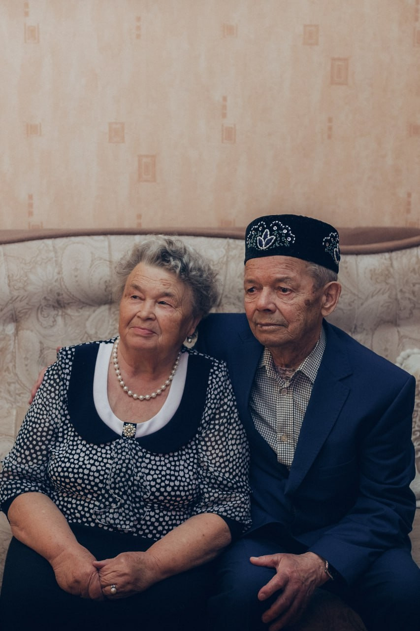 60 лет вместе. Семейный фотограф в Казани Шамгулова Марина