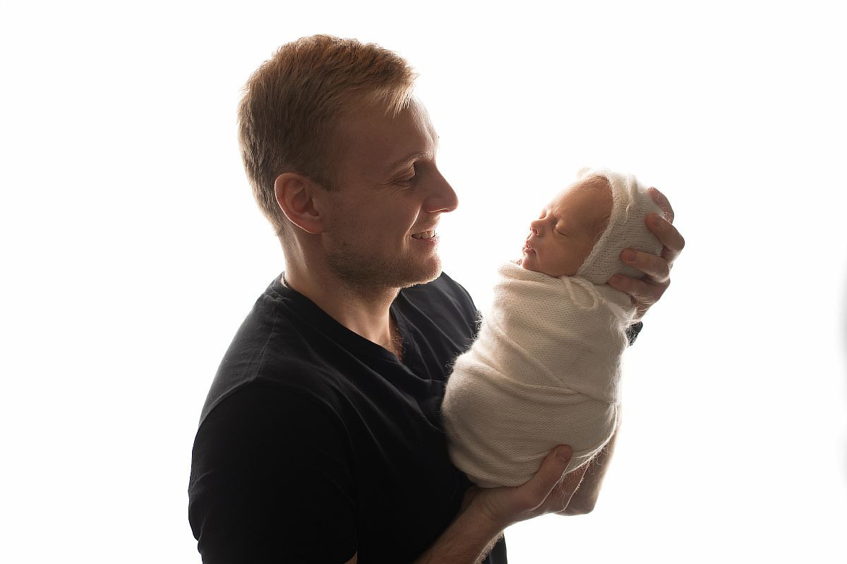 Фото с родителями. Фотограф новорожденных Москва Архипова Татьяна