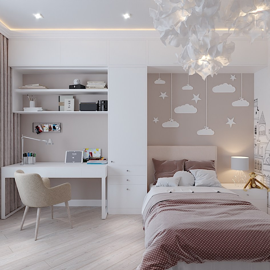 Комната для принцессы. Студия интерьерной визуализации и дизайна FishkaRom в Краснодаре и по всей России