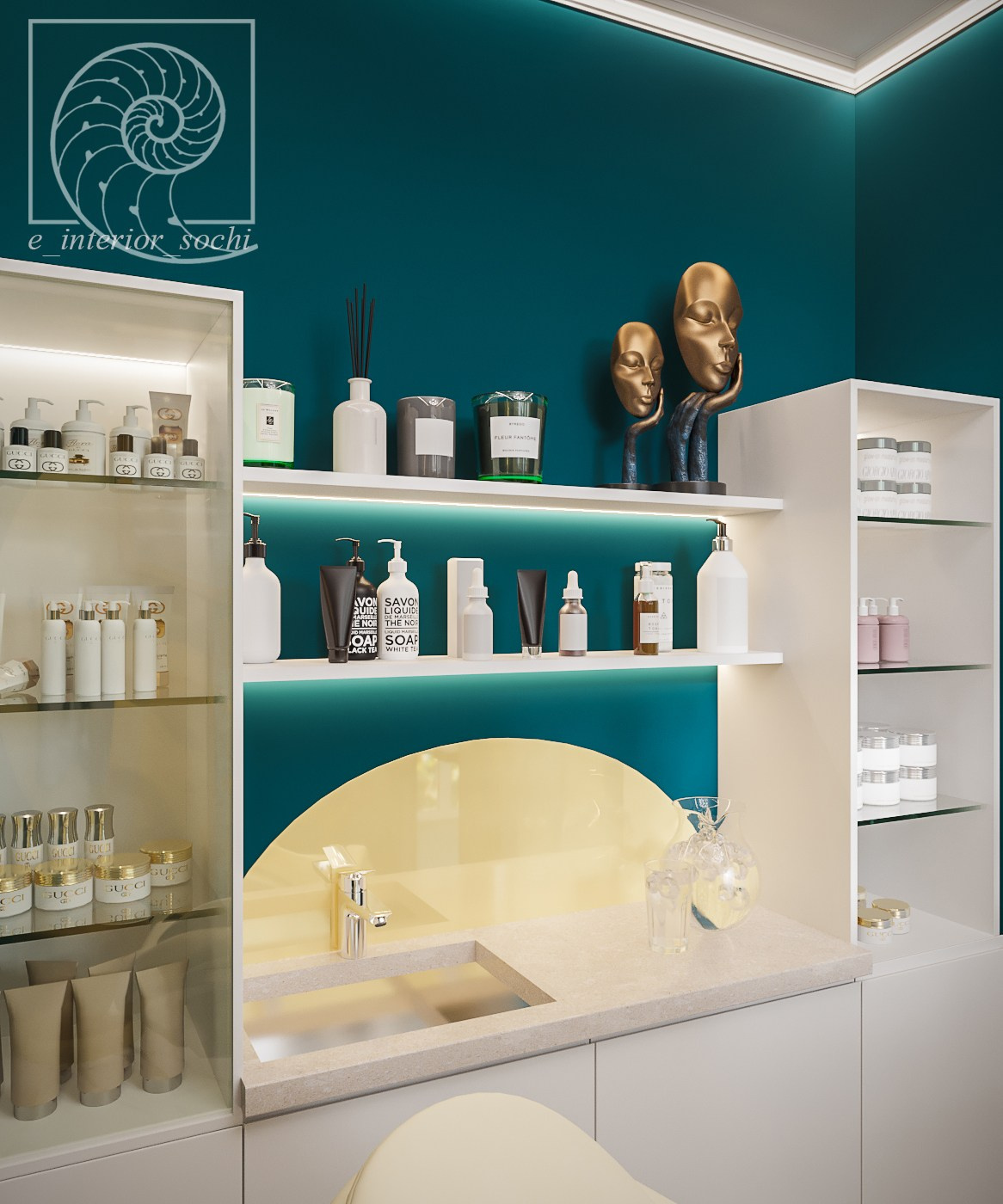 BEAUTY_SONATA. Дизайн интерьера Евгения Тисленко