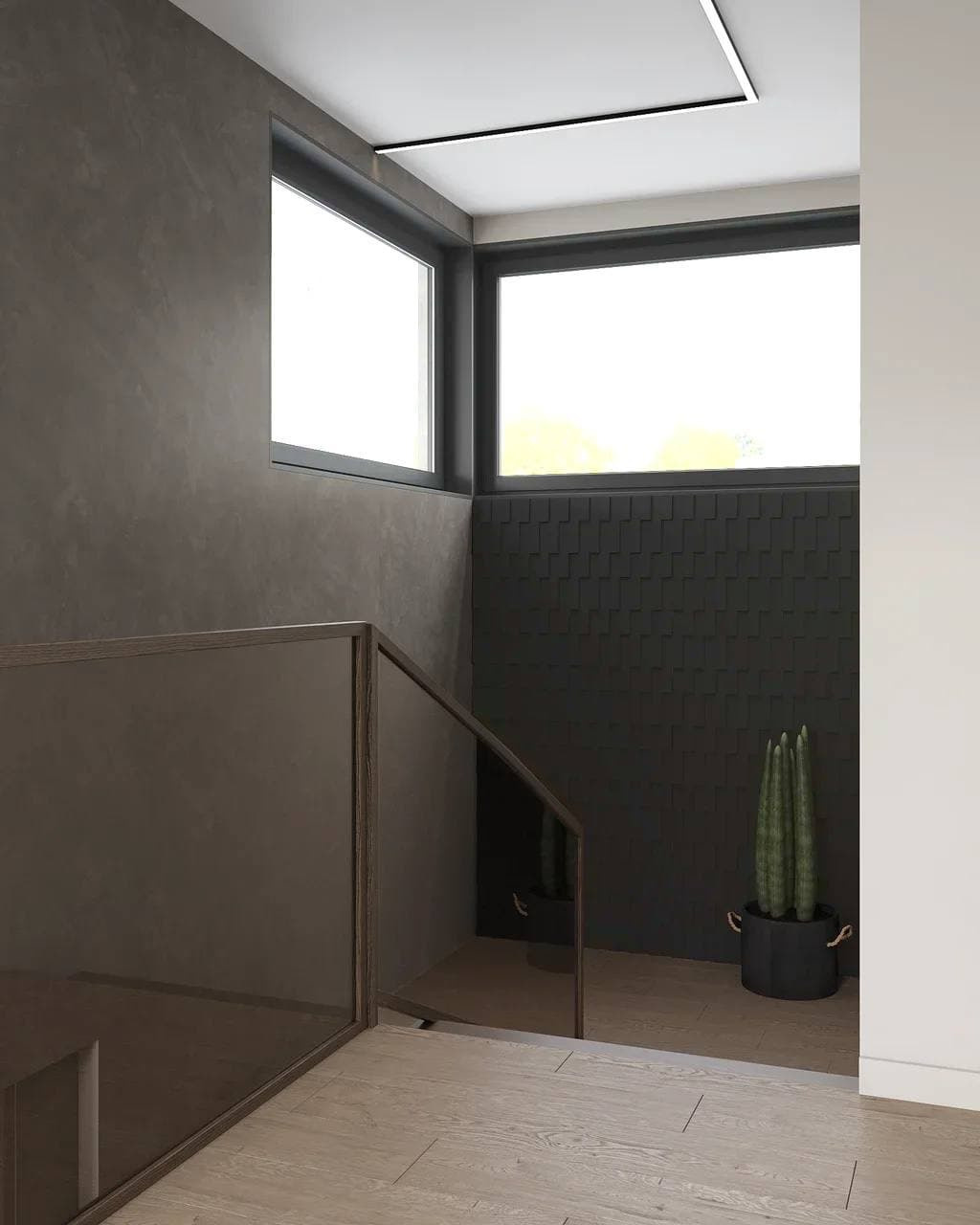 Дом 200 м. кв. 1й этаж, общие пространства. Студия Дизайна интерьера Tsvetdesign. Дизайнер в Санкт-Петербурге