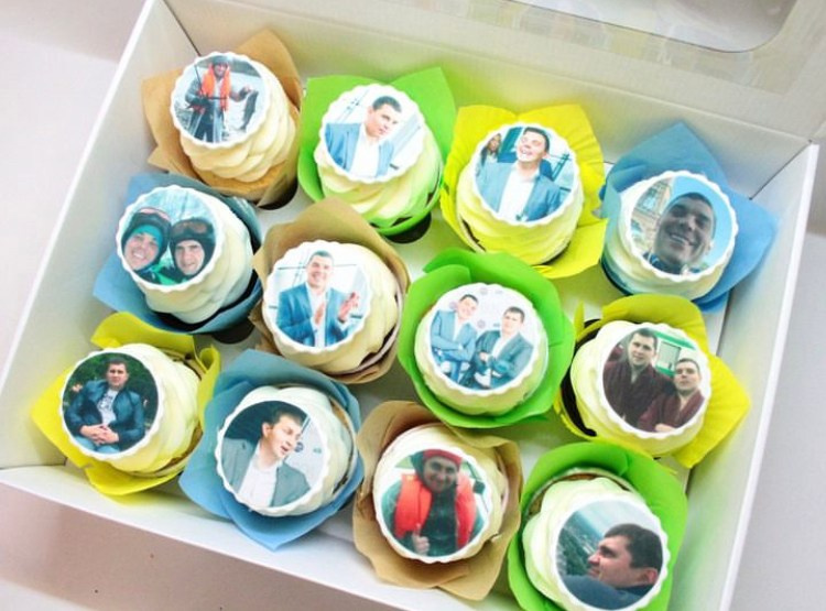 Капкейки с фото. Katyasugarsugar капкейки, зефир, торты Москва