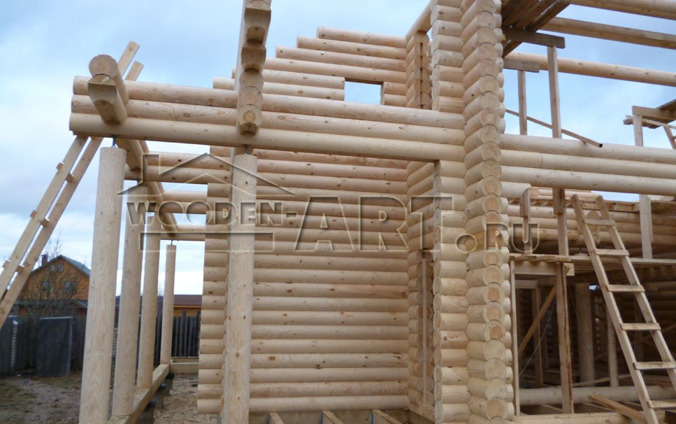 «Парус» 255 кв. м. Проекты деревянных домов