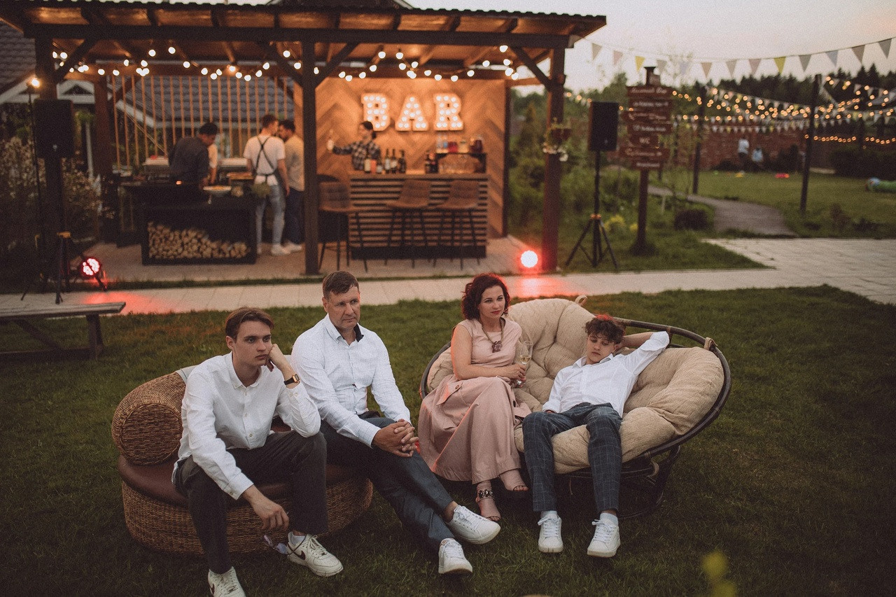 Свадьба на террасе. Свадебная площадка РАНЧО