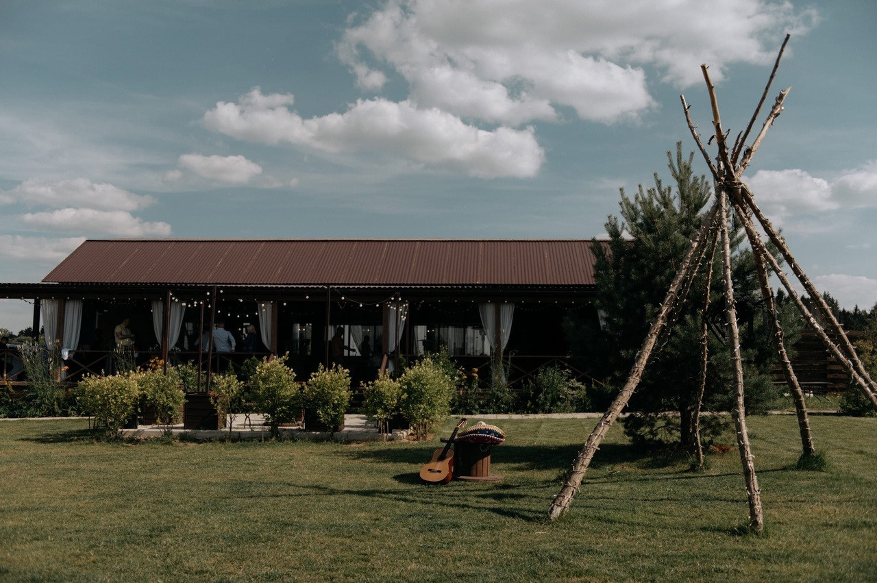 Свадьба на террасе. Свадебная площадка РАНЧО