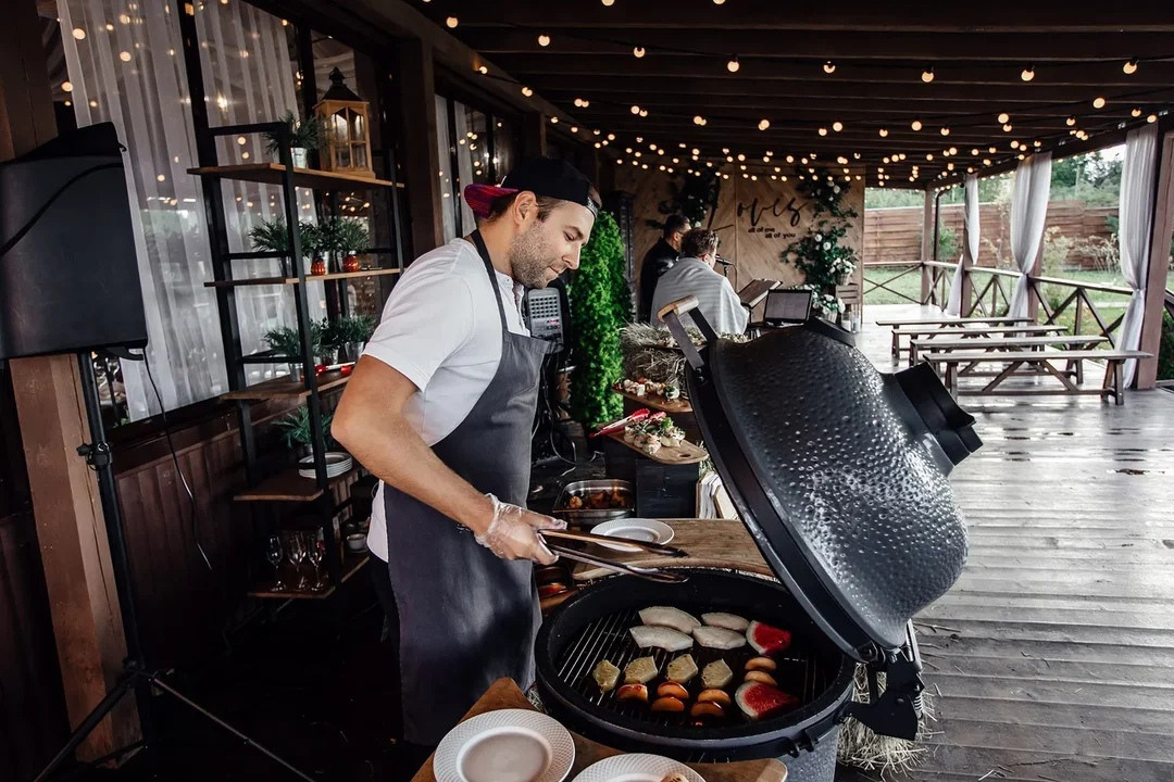 Свадьба на террасе. Свадебная площадка РАНЧО