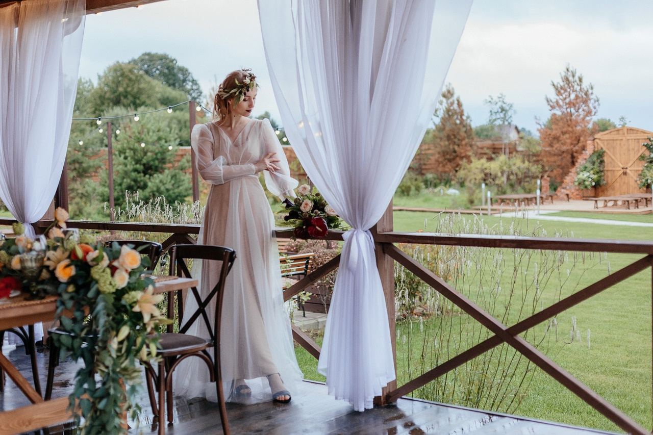 Свадьба на террасе. Свадебная площадка РАНЧО
