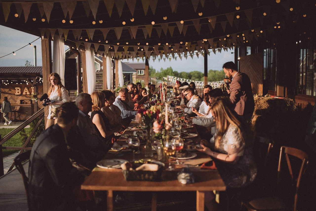 Свадьба на террасе. Свадебная площадка РАНЧО