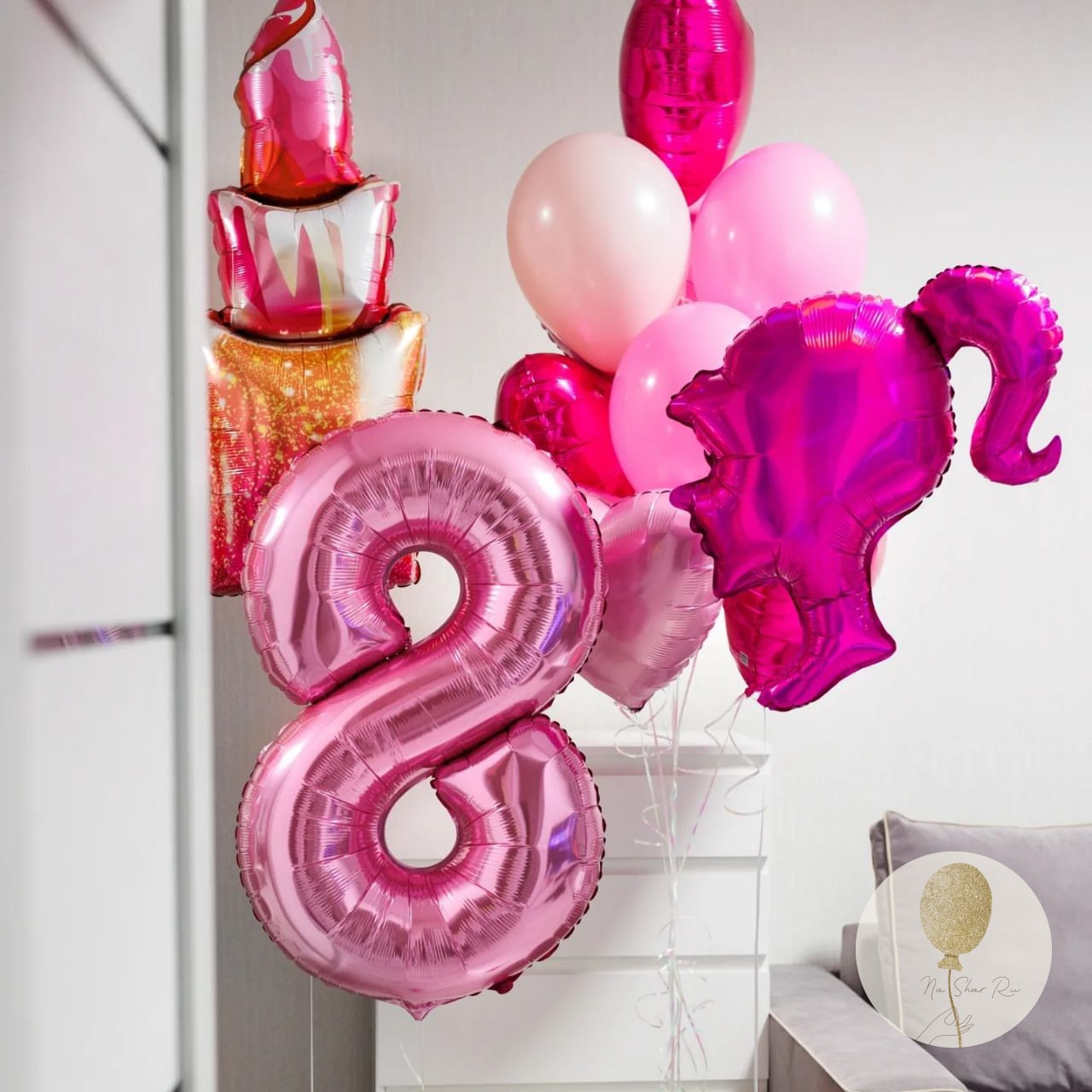 Шары для ребенка (девочка). Воздушные шары с гелием в Донецке