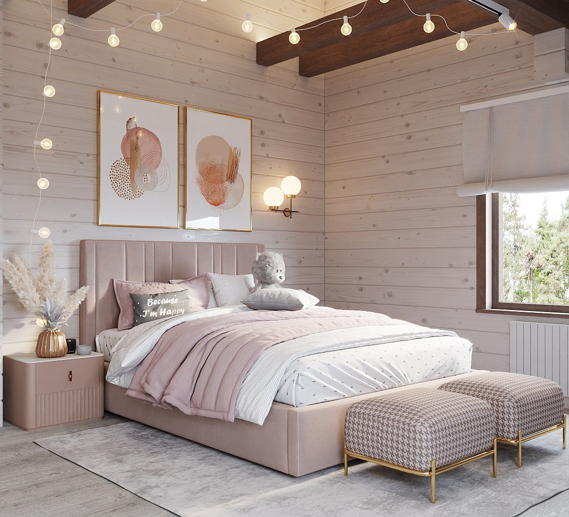 Дом из  бруса 250 м², Московская обл., к/п Гринвуд. Студия дизайна