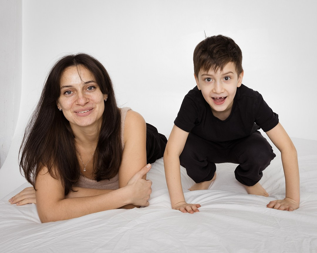 ZARA WITH BOYS 2023. Portrait photographer Masha Murzha