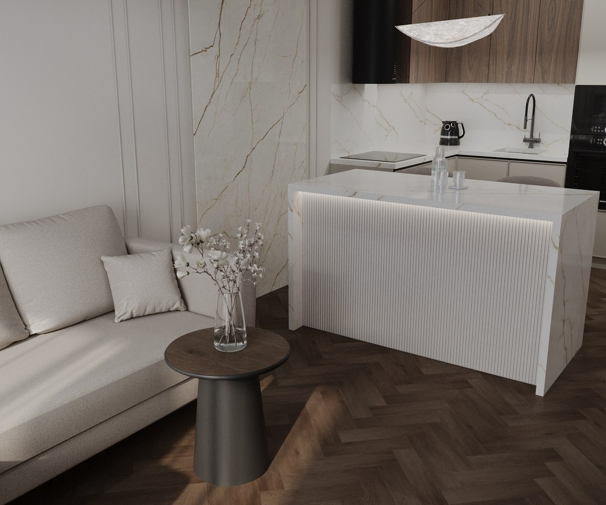 Квартира 52 кв. м. ЖК Сибиряков. Annything design