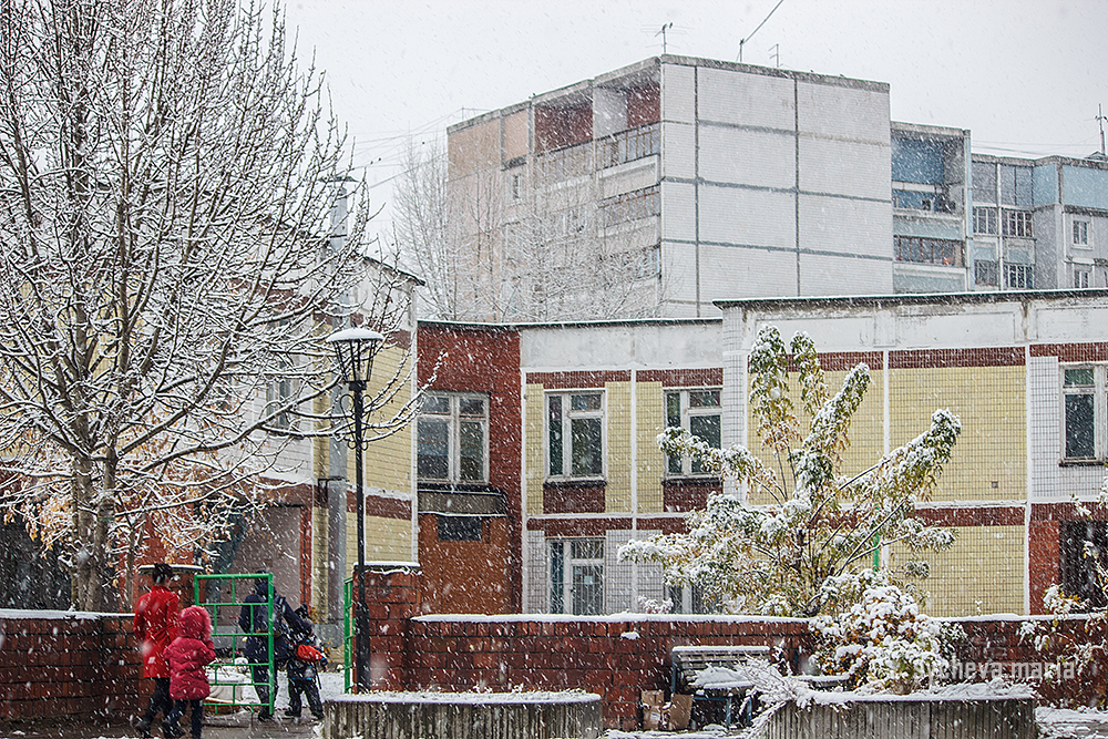 Первый снег. Детский и семейный фотограф, фотограф мероприятий Нижний Новгород