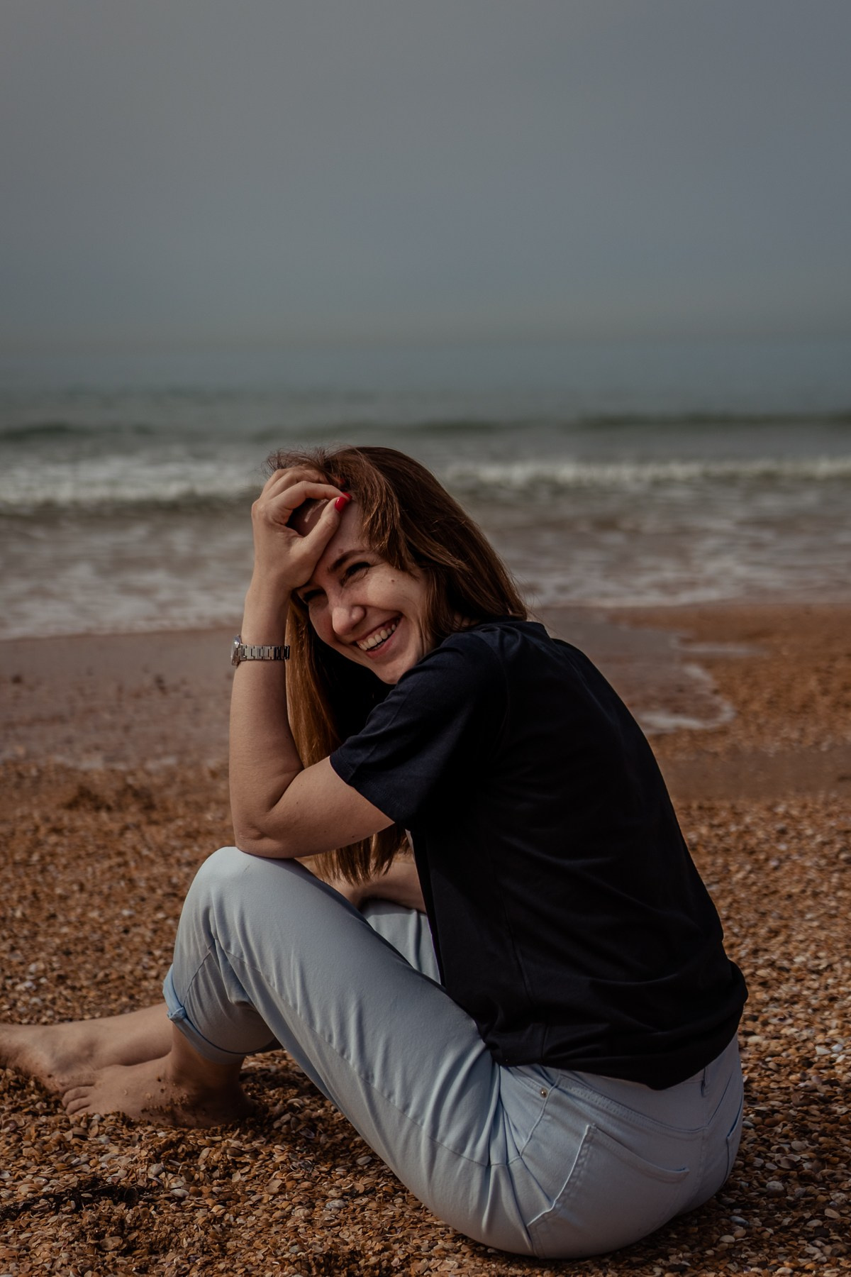 Катя с девочками — утро на пляже. Семейный фотограф Новороссийск, Анапа, Геленджик — Юлия Давыдова