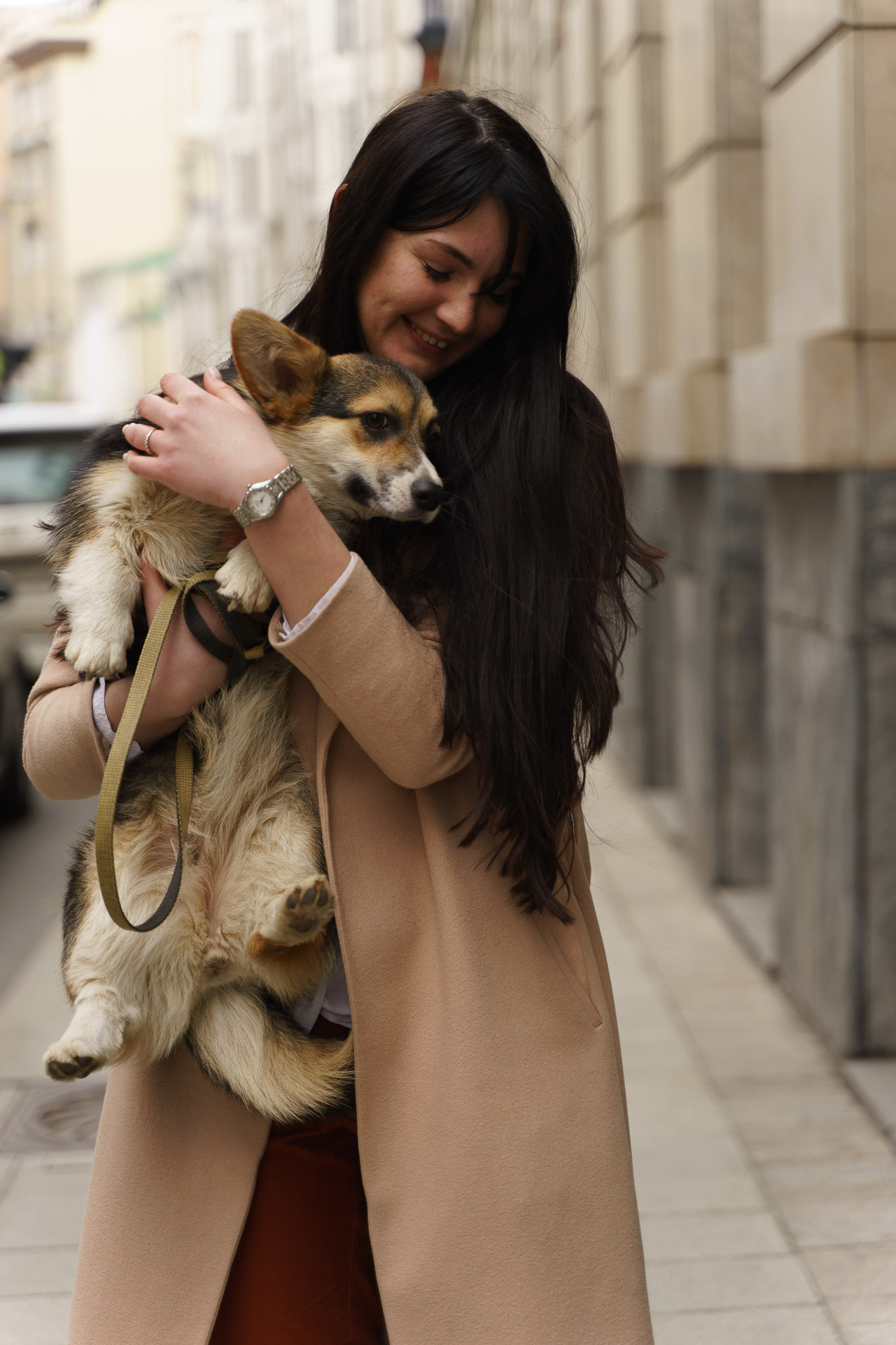 Прогулочная фотосессия на улицах Москвы. Свадебный и семейный фотограф в Новосибирске Данил Коротких