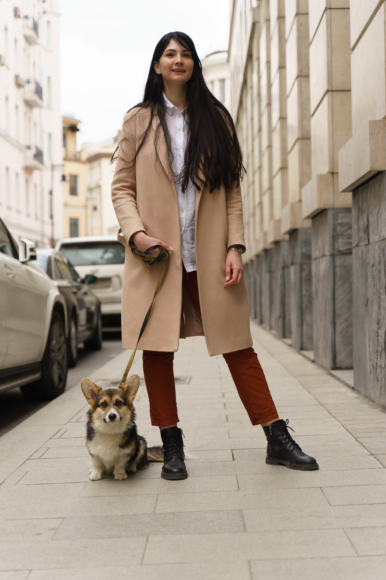 Прогулочная фотосессия на улицах Москвы. Свадебный и семейный фотограф в Новосибирске Данил Коротких