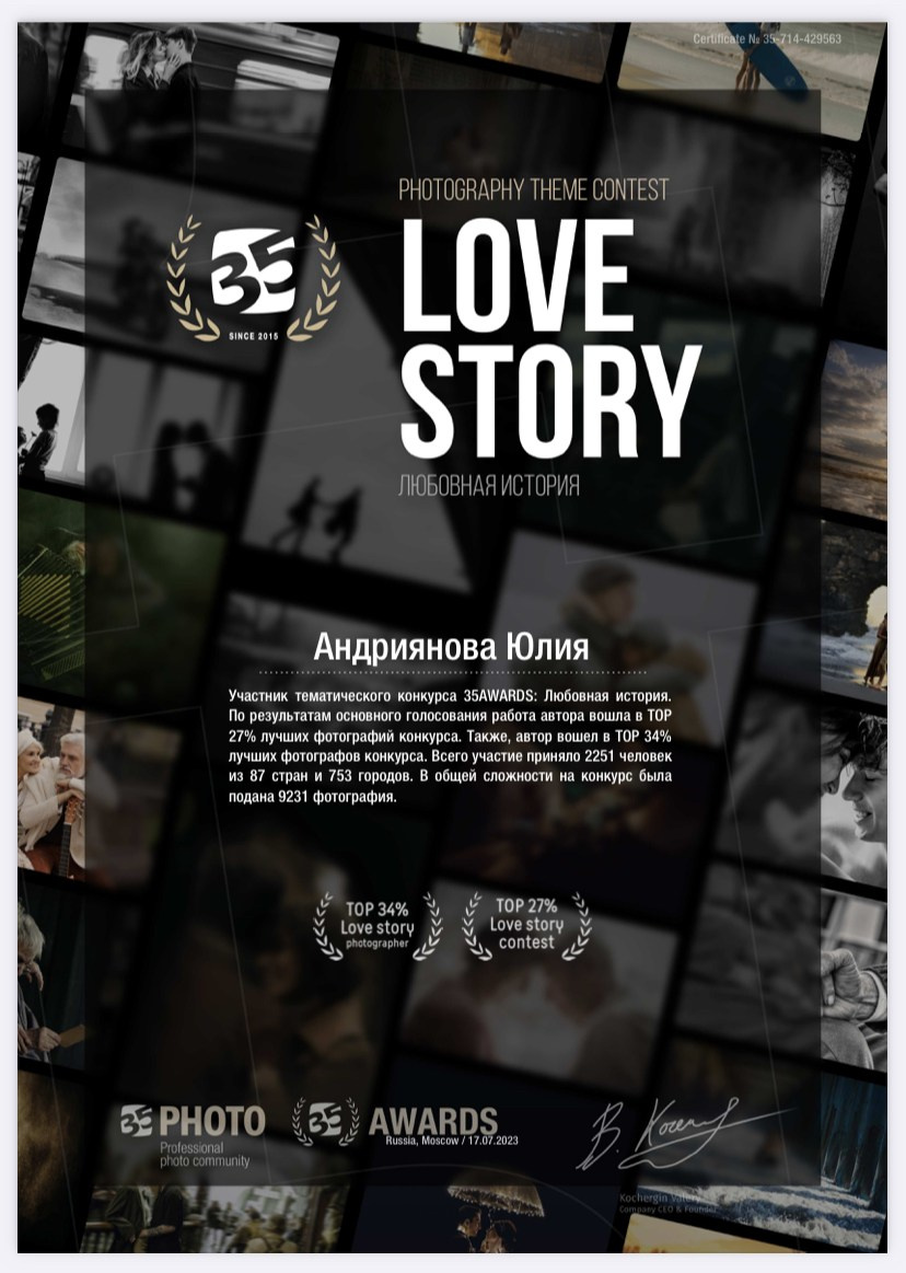 Контакты. Фотограф Юлия Андриянова Саратов