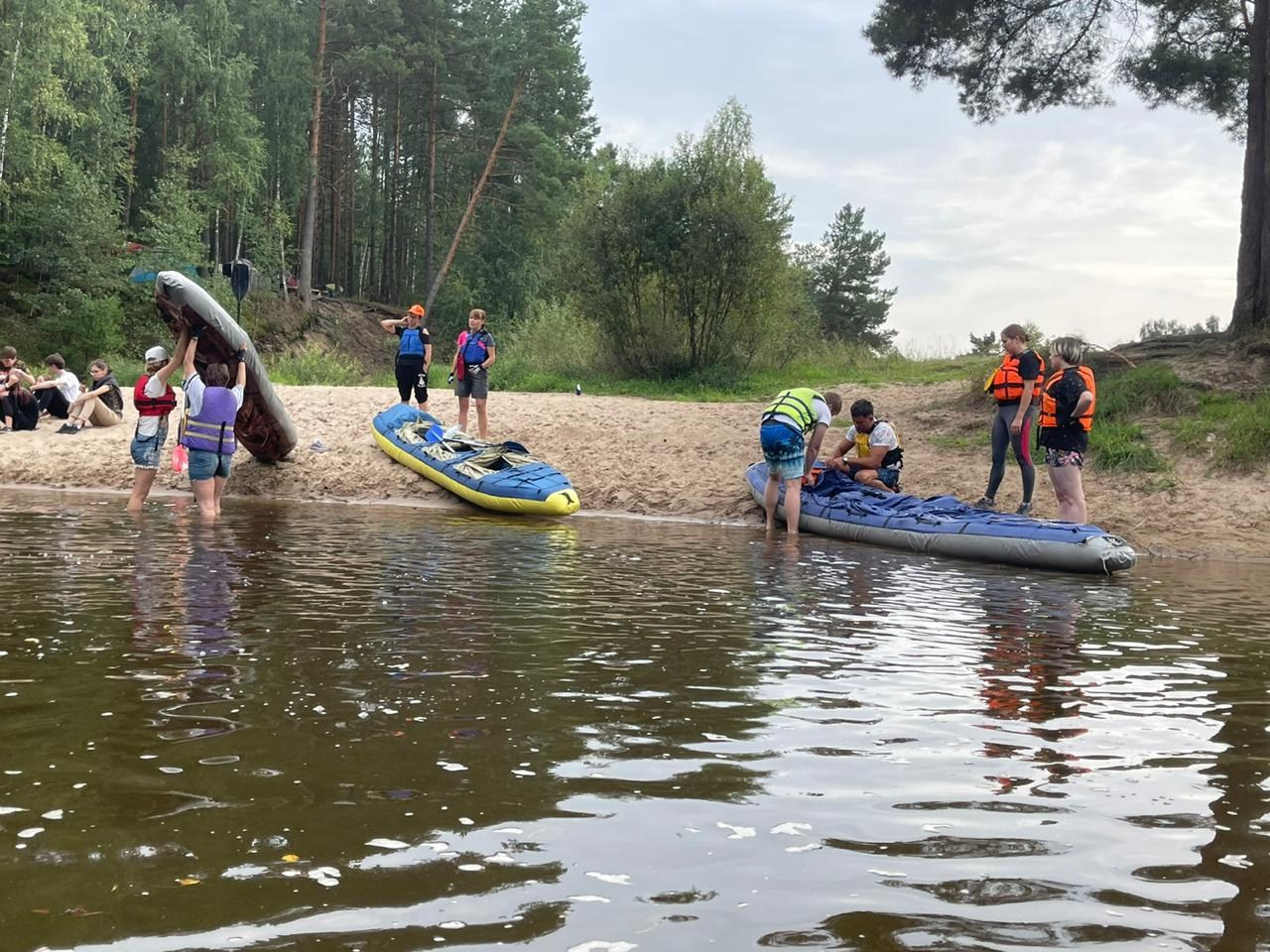 Сплав на байдарках 21.08.21. Галерея Фантим