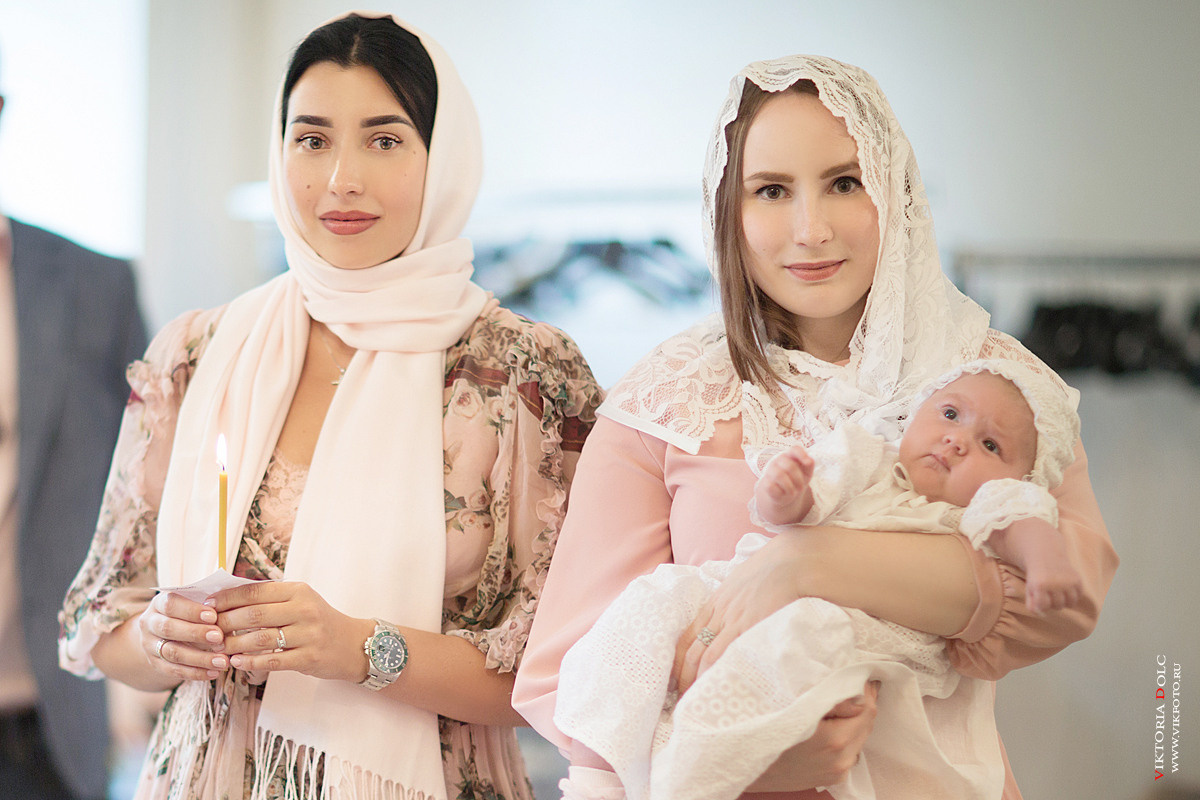 Крещение. Семейный и детский фотограф в Москве и МО Виктория Иваненко