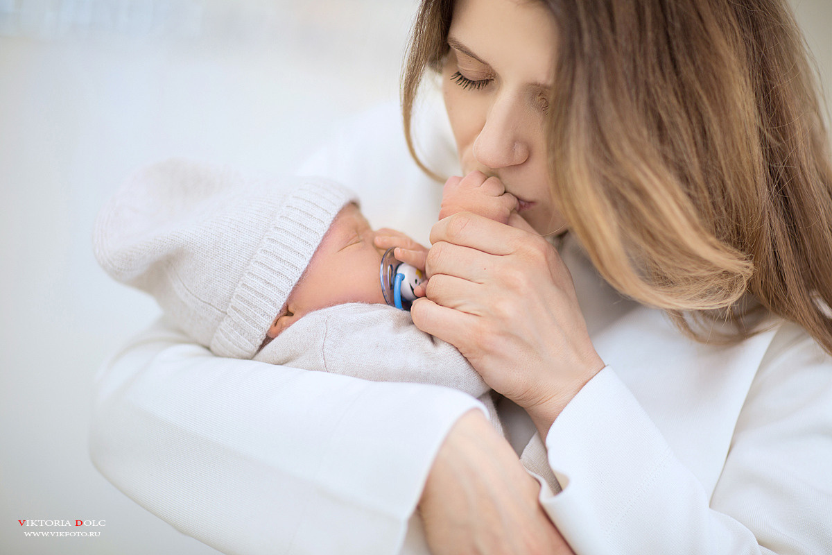 Выписка из роддома. Семейный и детский фотограф в Москве и МО Виктория Иваненко