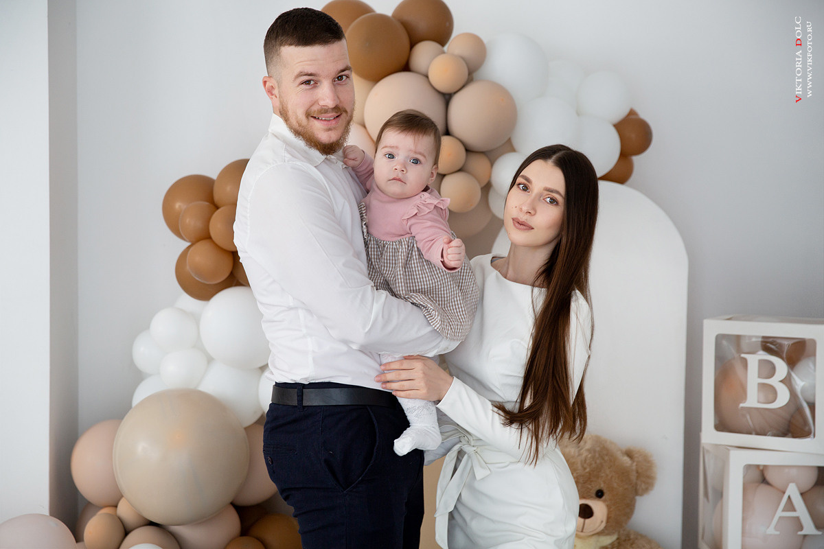 Годовасие. Семейный и детский фотограф в Москве и МО Виктория Иваненко