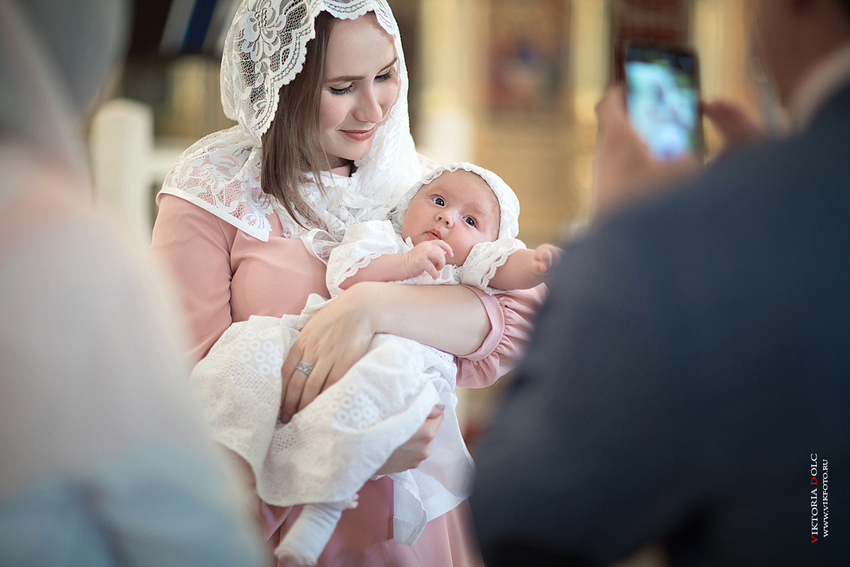 Крещение. Семейный и детский фотограф в Москве и МО Виктория Иваненко