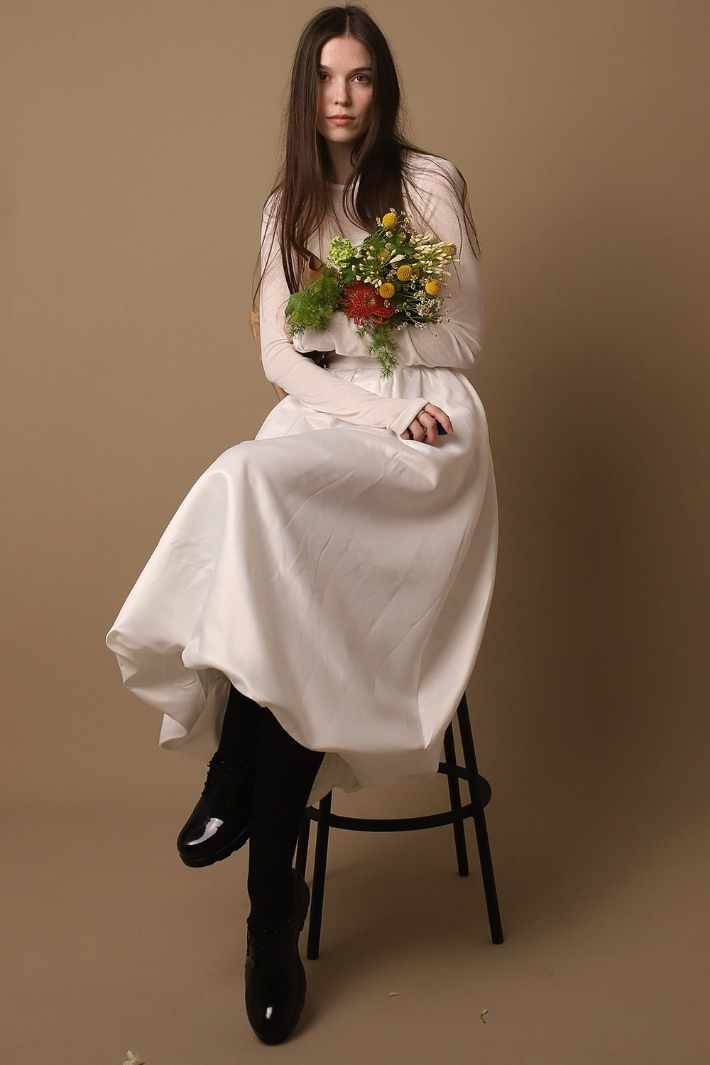 Фон «Волжский песочек». Self-portrait studio in Samara