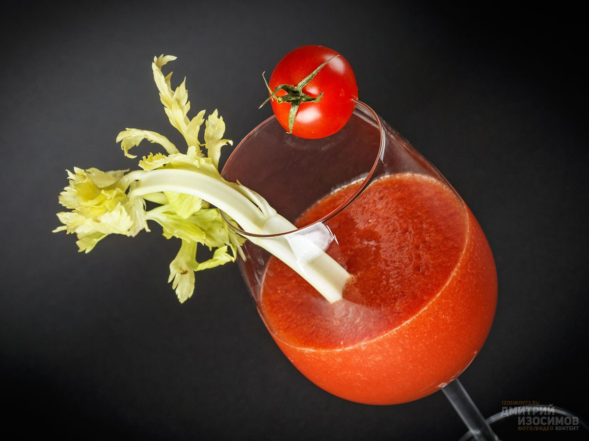 Съёмка блюд для меню