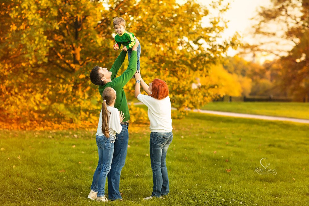 Осенние истории. Детский и семейный фотограф в Москве Катерина Орлова