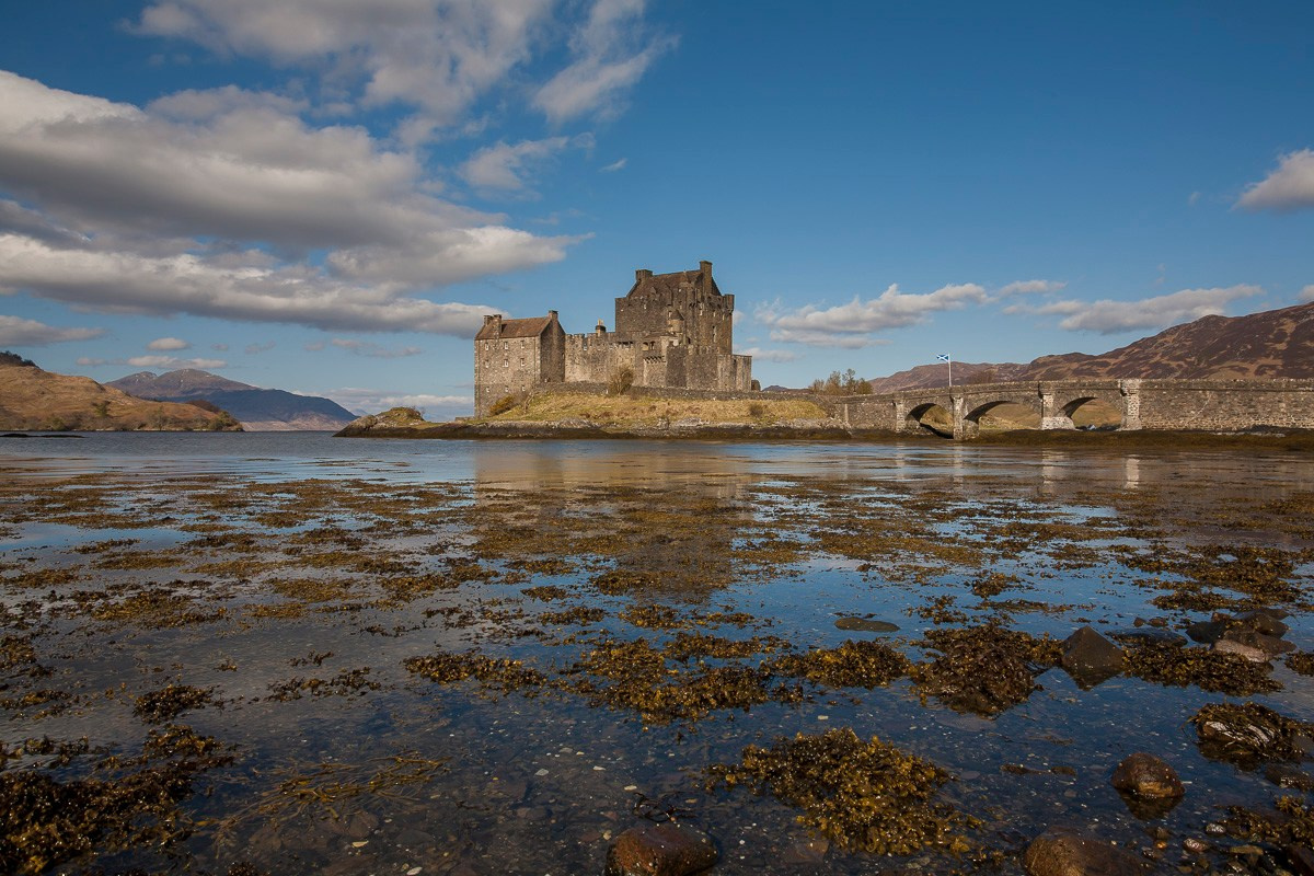 Шотландия, замок Eilean Donan. Фотограф Василий Буланов