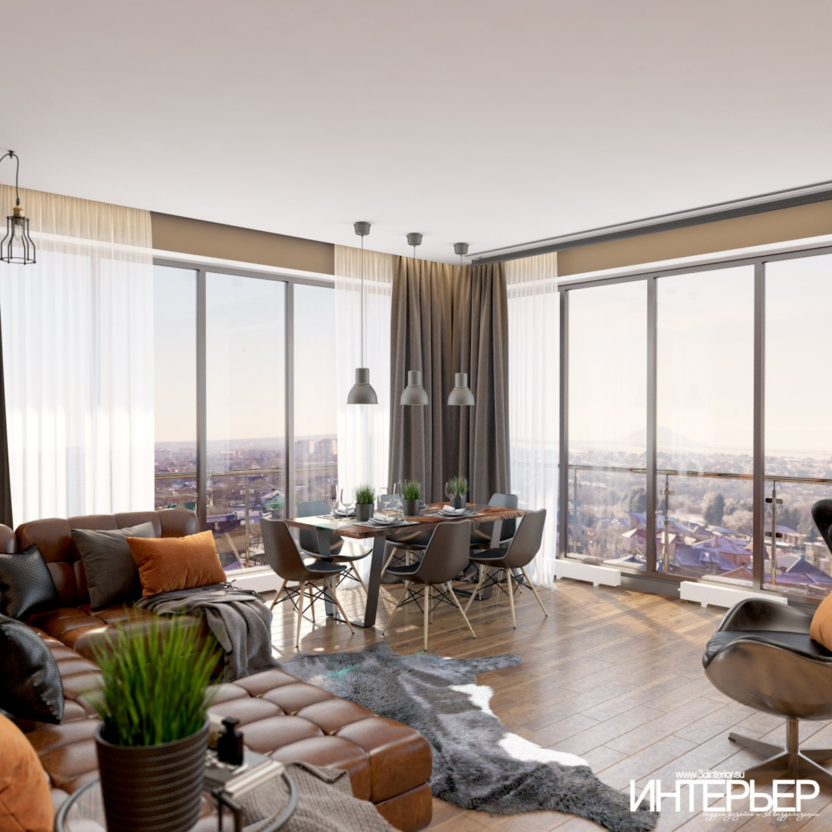 Портфолио. Дизайн интерьера, 3D визуализация и 3D моделирование. Создание проектов и чертежей. КМВ: Кисловодск, Пятигорск, Ессентуки и удаленно