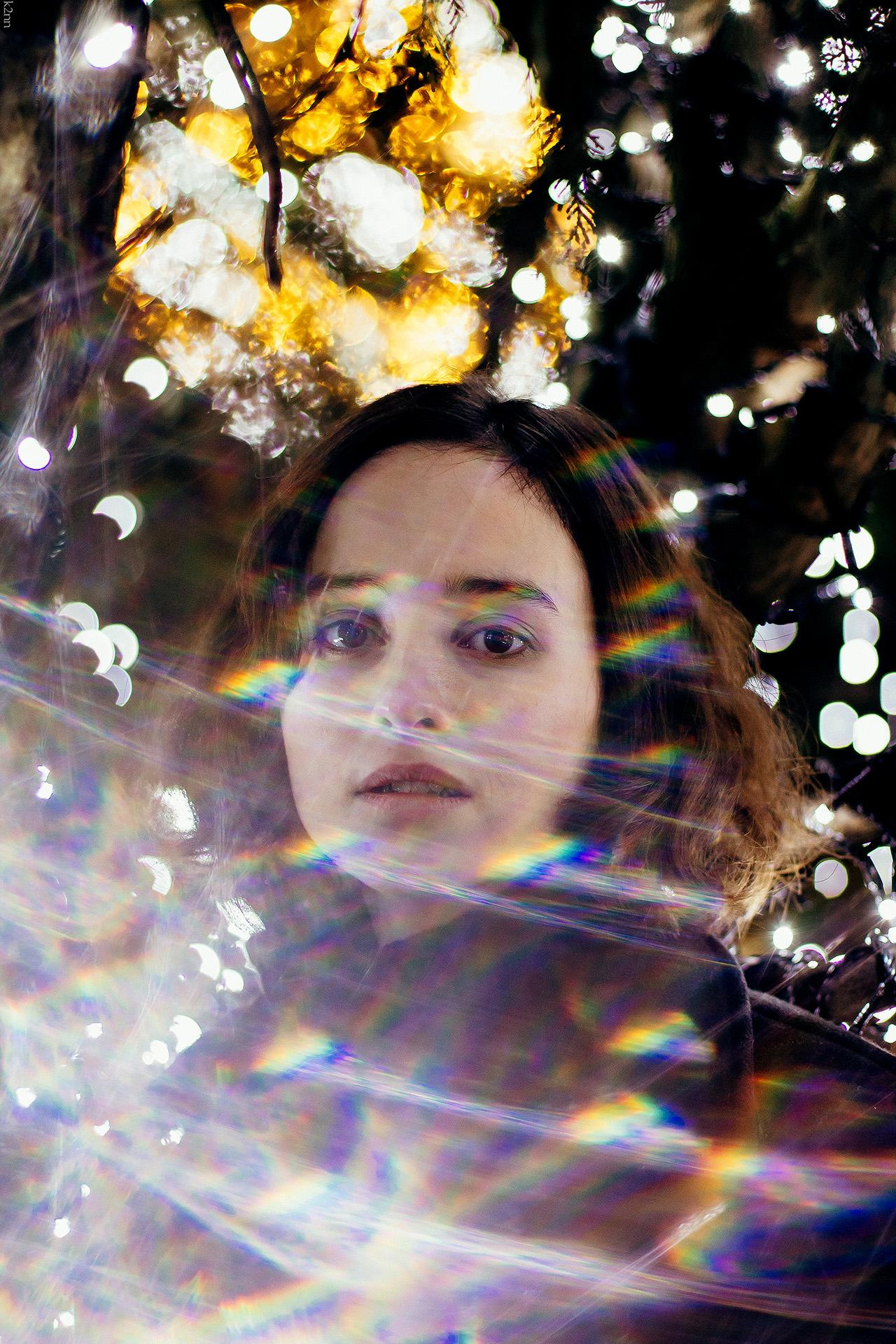 Виолетта и огни Симферополя. Фотограф Антон Катунин | Симферополь